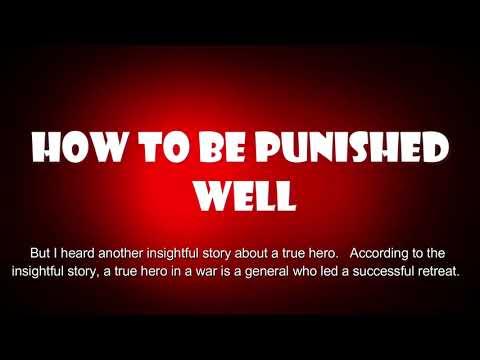How To Be Punished Well (1 Chronicles 21:7-14)  Mission Blessings