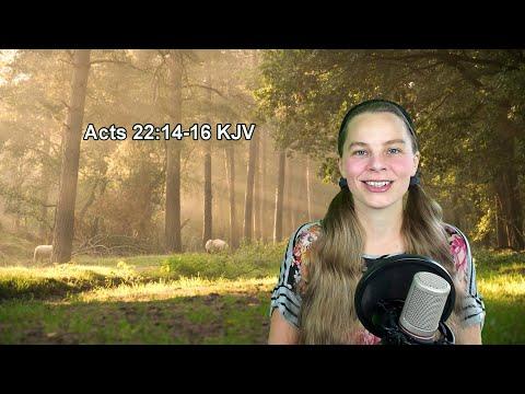 Acts 22:14-16 KJV - Divine Guidance - Scripture Songs