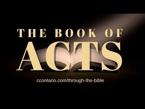 Acts 4:32 thru Acts 5:16 - Ananias and Sapphira
