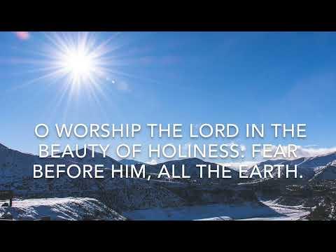 KJV Psalm 96:8-9  | Scripture Song