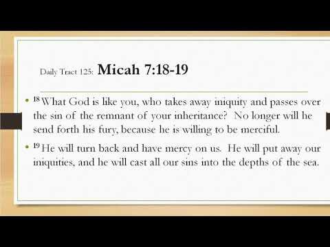 Dad’s Bible Tract125 - Micah 7:18-19