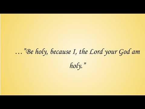 Scripture To Song: Leviticus 19:2