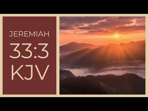 Jeremiah 33:3 | 5 Mɪɴᴜᴛᴇs Mᴇᴅɪᴛᴀᴛɪᴏɴ Iɴ Gᴏᴅ's Wᴏʀᴅ|Sᴄʀɪᴘᴛᴜʀᴇ Pɪᴄᴛᴜʀᴇs