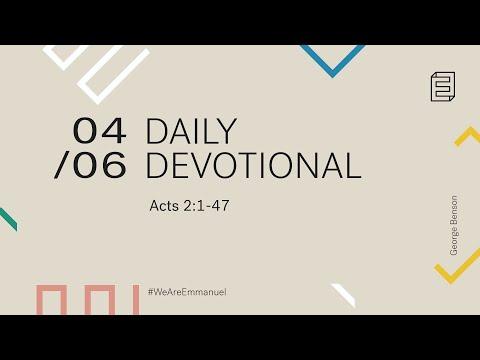 Daily Devotion with George Benson // Acts 2:1-47