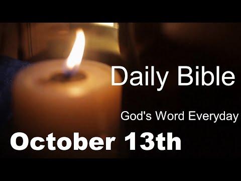 Daily Bible Reading - Luke 8, Matthew 12:22-50 - 13 - October 13th