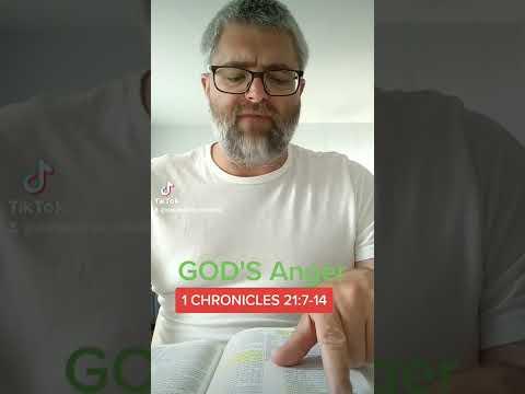 GOD'S ANGER 1 CHRONICLES 21:7-14 #GODSWORDS #GODSANGER #BIBLE #GOSPEL