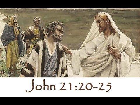 Jn 21:20-25 -- 'Jesus and the disciple He loved ' - Ġesù u d-dixxiplu li kien iħobb