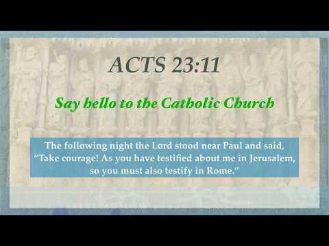 Acts 23:11 - Jesus and the Apostle Paul - Onward to Rome