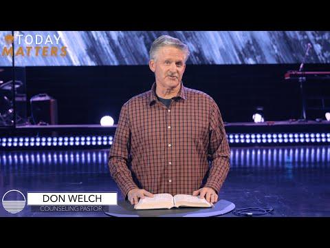 Psalm 18:35-36 | Don Welch | Today Matters - March 15, 2022