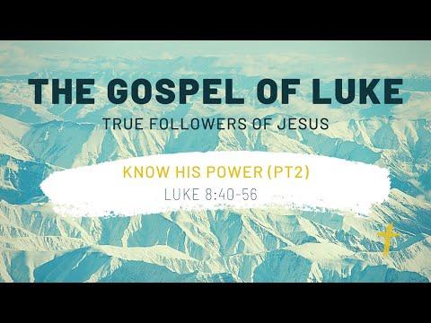 Sun 21st June | Luke 8:40-56 Following Jesus and knowing his power (Part 2) | Rev. Jacob Brothers