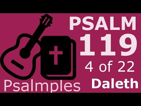 Scripture Song: Psalm 119:25-32 NKJV - Daleth - My soul clings to the dust