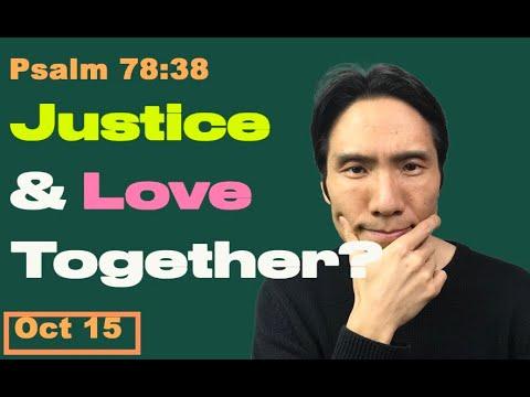 Day 288 [Psalm 78:38] Can justice be together with compassion? 365 Spiritual Empowerme