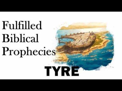 Ezekiel 26:1- 21 The city of Tyre