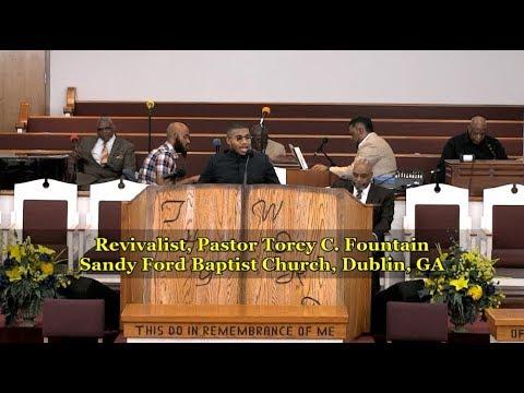 MPBC Revivalist Pastor Torey C. Fountain &quot;STAND UP TO YOUR STORM&quot; (Acts 27:21-25) 2019-07-31