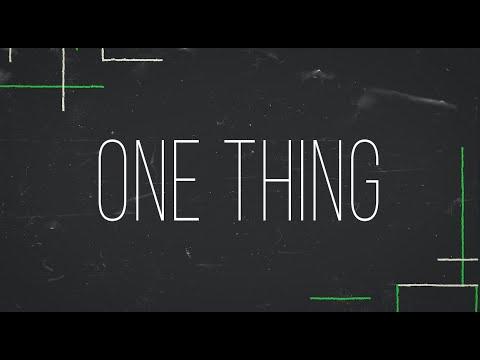 One Thing - Philippians 3:13