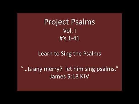 Psalm 31:21-24   Tune: Consolation  Scottish Metrical Psalter 1650