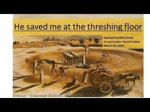 Christ, the plague, and the threshing floor | 1 Chronicles 21:18 Bible Study | Powerful!