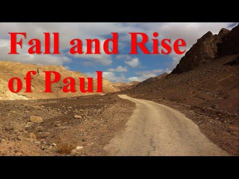 23 Apr - Fall and rise of Paul - Acts 9:1-20