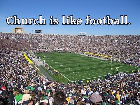 Church is like Football : 1 Corinthians 12:18 : Finding your place