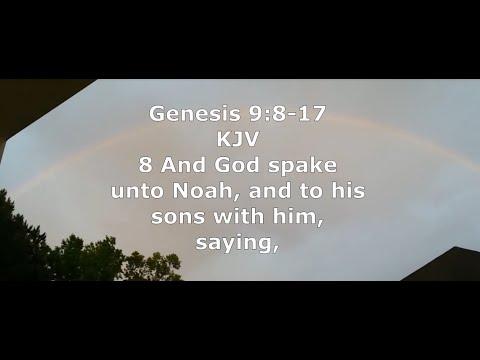 Genesis 9:8-17 KJV