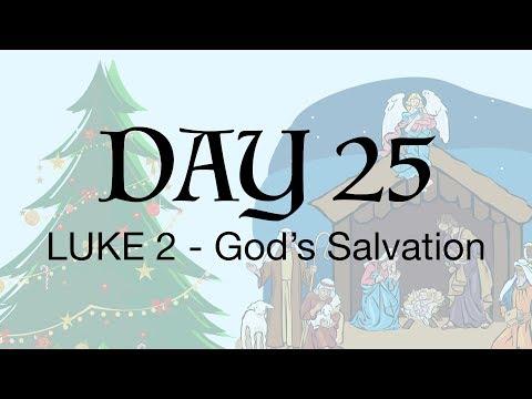 Advent Day 25 - Luke 2:22-38 - God's Salvation