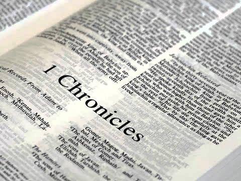 I Chronicles 12: 38  - 14 :7