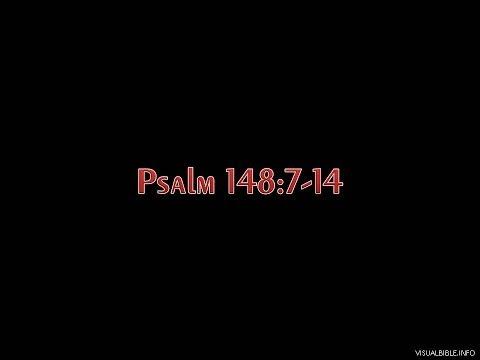 Psalm 148:7-14 | English | NET [2:30mins]