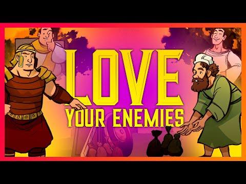 Love Your Enemies Bible Story - Matthew 5 (Sharefaithkids.com)