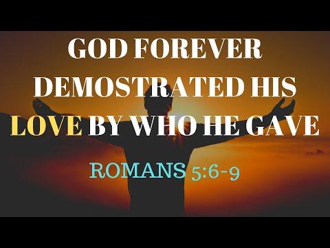 The Daily Word, verse by verse Romans 5: 6-9