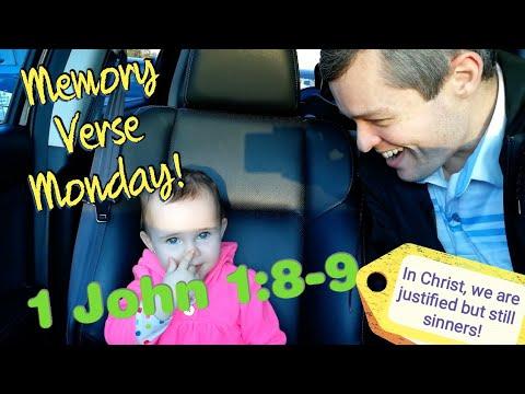 1 John 1:8-9 | Memory Verse Monday with Gloria!