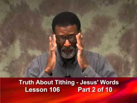106- Truth About Tithing: Jesus' Words from Matt 23:23 - Part 2 of 10