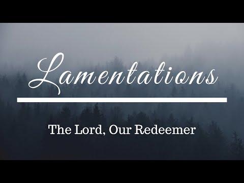 The Lord, Our Redeemer (Lamentations 3:39-66) - Pastor Robb Brunansky