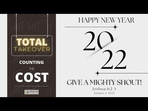 Joshua 6:2-5 | Give a Mighty Shout! | Daniel Noh | January 2, 2022