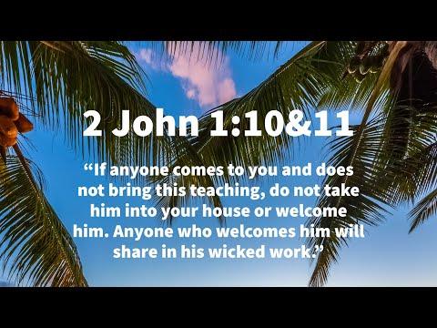 Men Bible Study - 2 John 1:10-11