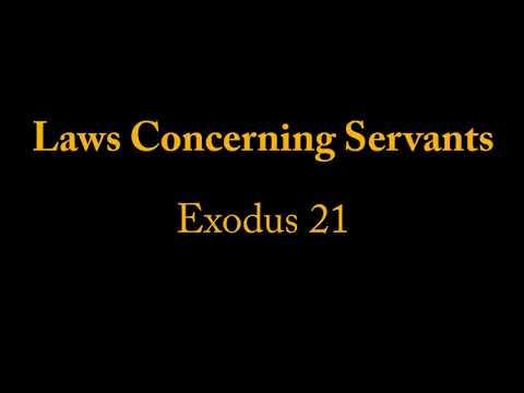 Responding to the Paleobabble Interpretations of the Laws Concerning Servants (Exodus 21:1-11)