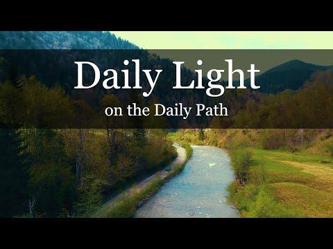 DAILY LIGHT - Thou Art My Help and My Deliverer (Psalm 40:17)