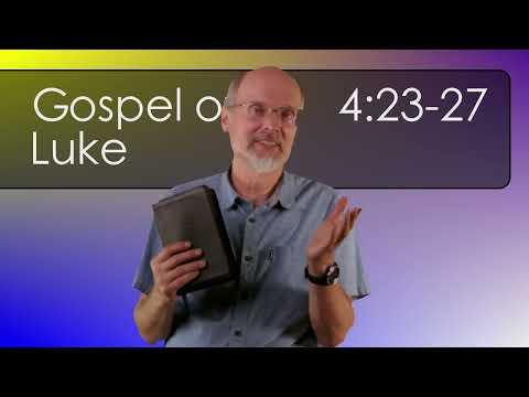 Luke 4:23-27 Jesus Rebukes Nonresponsive Hearers