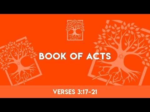 Acts 3:17-21 | Bible Study | Book of Acts