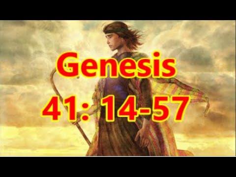 Sunday School Lesson September 13 2020 Genesis 41:14-57