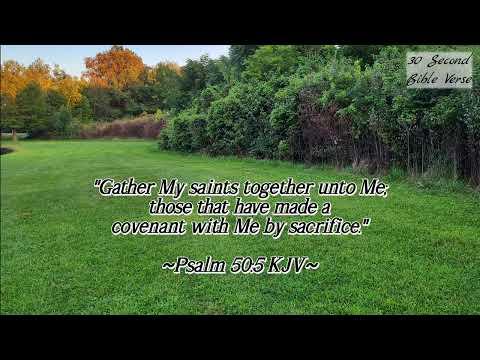 Psalm 50:5 kjv