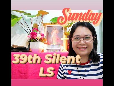 39th Silent LS Connecting to Friends with  Prayers and Meditation (1 John 2: 3-11)
