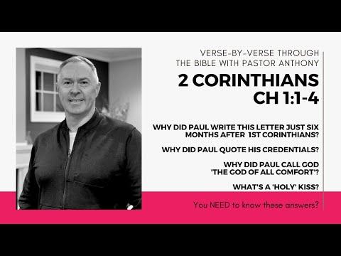 2 Corinthians 1:1-4 Why did Paul write 2nd Corinthians just six months after 1st Corinthians?