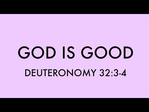 Deuteronomy 32:3-4
