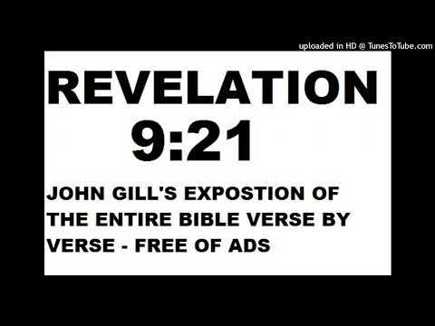Revelation 9:21 - John Gill's Exposition of the Entire Bible Verse by Verse