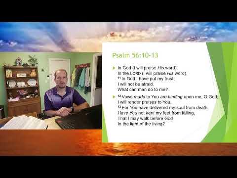 Psalm 56:10-13