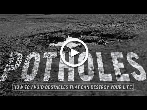 Potholes | Apathy | Proverbs 24:30-34