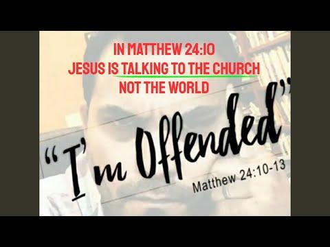 ✝️  Matthew 24:10 -  Jesus is talking about the church not the world - Dan Mohler