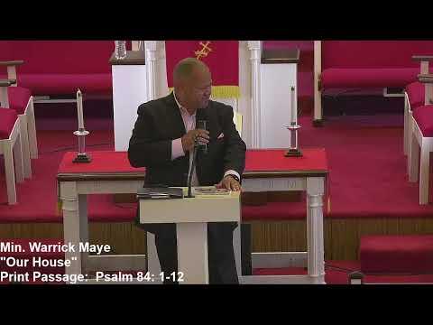 FMBC Sermon - 10/24/21 - Our House; Psalm 84:1-12