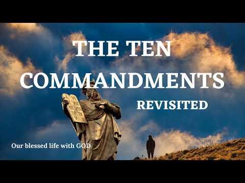 V185 - The Ten Commandments -Exodus 20:2-17 (revisited)