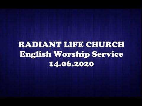 English Service 14 June 2020  || Radiant Life Church || Live @10.00 am || Romans 8:26-39 ||